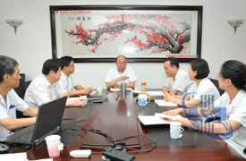 我院组织理论中心组认真学习、深刻领会胡锦涛总书记在纪念中国共产党成立90周年大会上的讲话